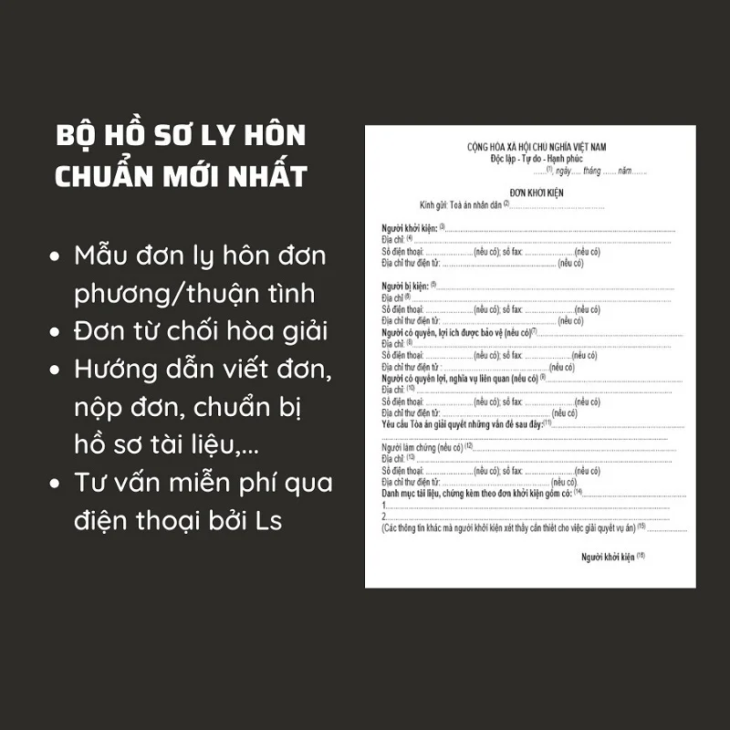 Ly hôn cần chuẩn bị hồ sơ như thế nào?