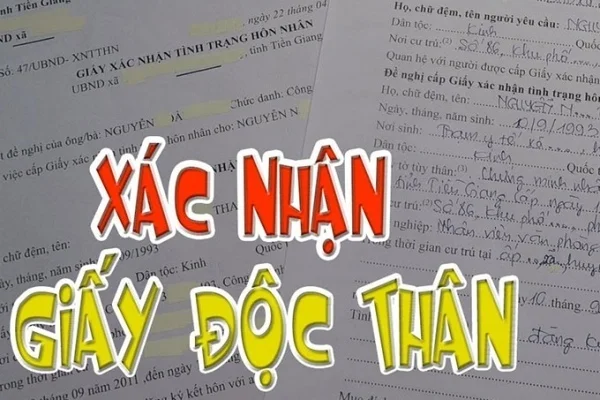 Thủ tục xin giấy chứng nhận độc thân sau khi ly hôn. Thủ tục xin giấy chứng nhận độc thân sau khi ly hôn.