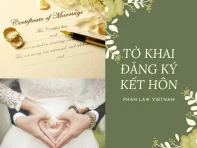 Mẫu chuẩn và cách viết tờ khai đăng ký kết hôn mới nhất 2024