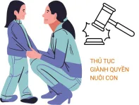 Thẩm quyền, thủ tục giành quyền nuôi con khi ly hôn 2024