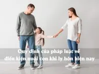 điều kiện nuôi con khi ly hôn