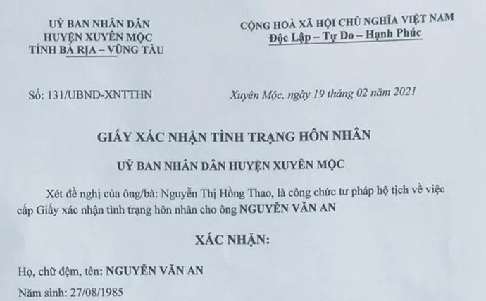 Hướng dẫn về việc cấp giấy xác nhận tình trạng hôn nhân tại Luật sư ly hôn nhanh Hướng dẫn về việc cấp giấy xác nhận tình trạng hôn nhân