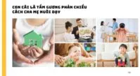 Con cái là tấm gương phản chiếu cách cha mẹ nuôi dạy