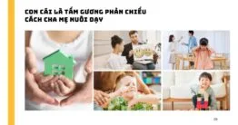 Con cái là tấm gương phản chiếu cách cha mẹ nuôi dạy