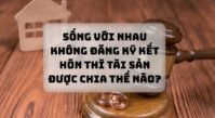 Vợ chồng không đăng ký kết hôn thì tài sản được chia như thế nào? Vợ chồng không đăng ký kết hôn thì tài sản được chia như thế nào?